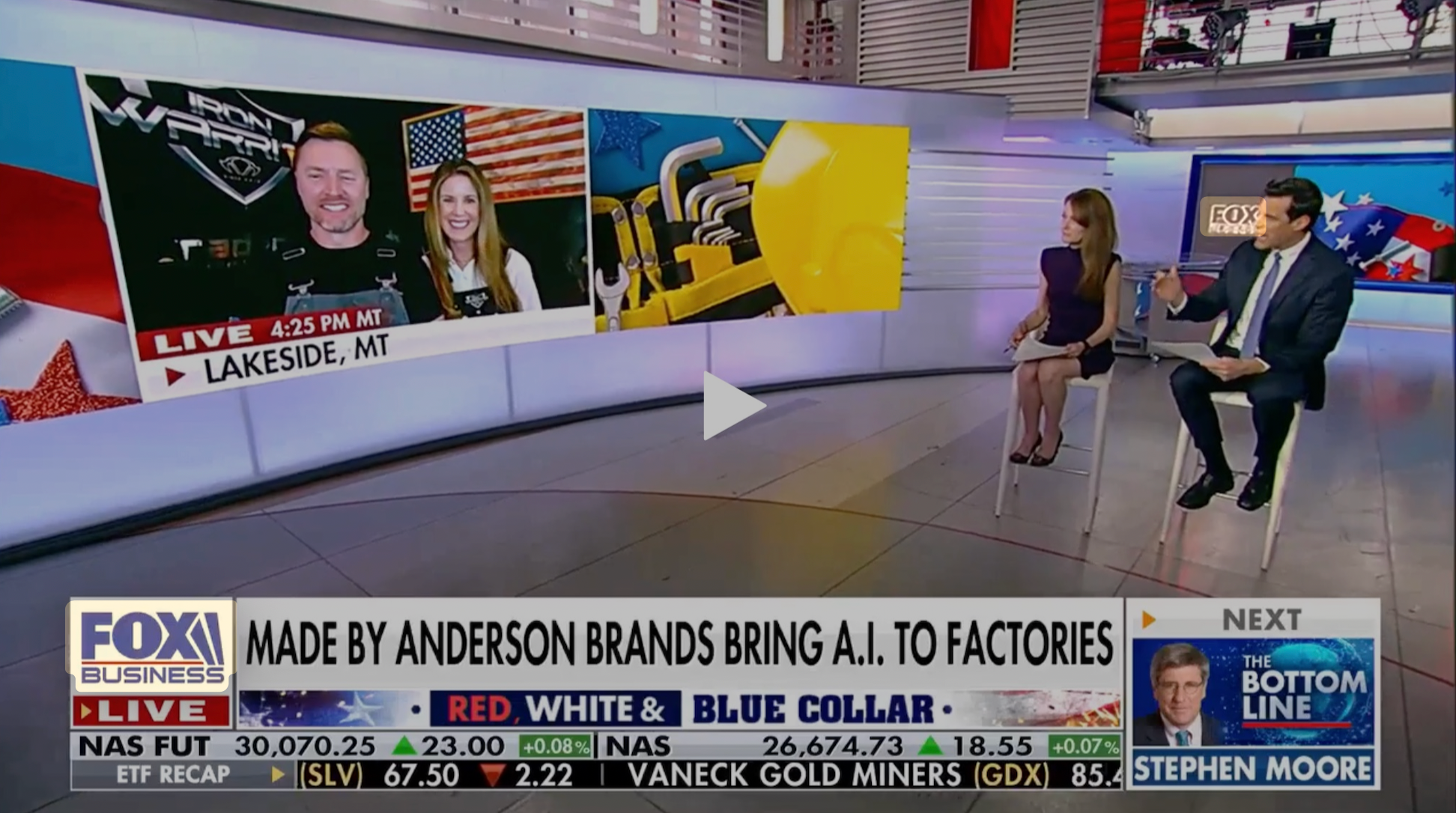 Kory and Ali Anderson interviewed on Fox Business