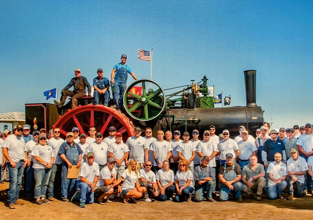 The 150 Case steam traction engine — Guinness World Record for largest operating steam traction engine